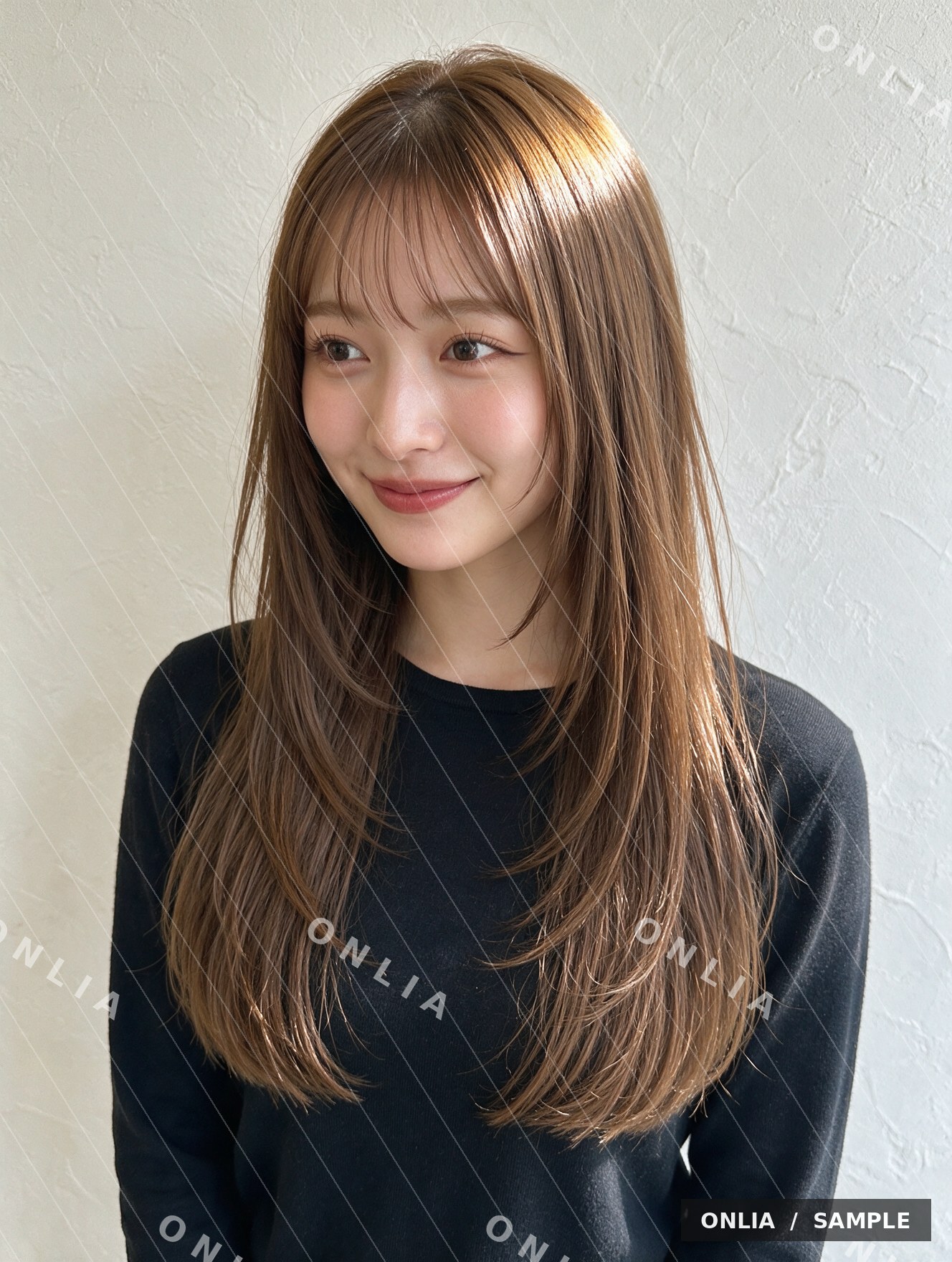 ロングのサンプル